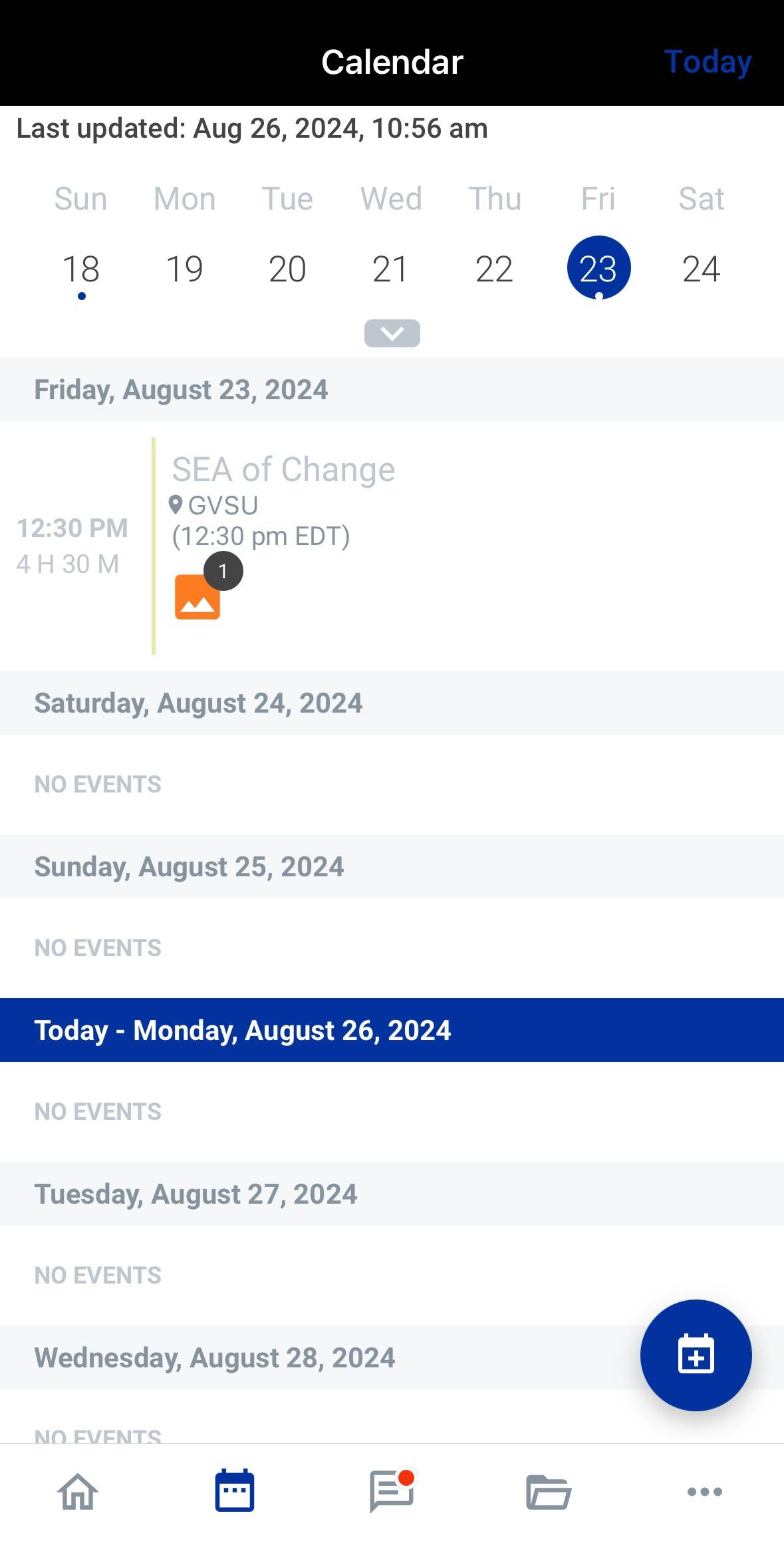 Teamworks Hub Calendar